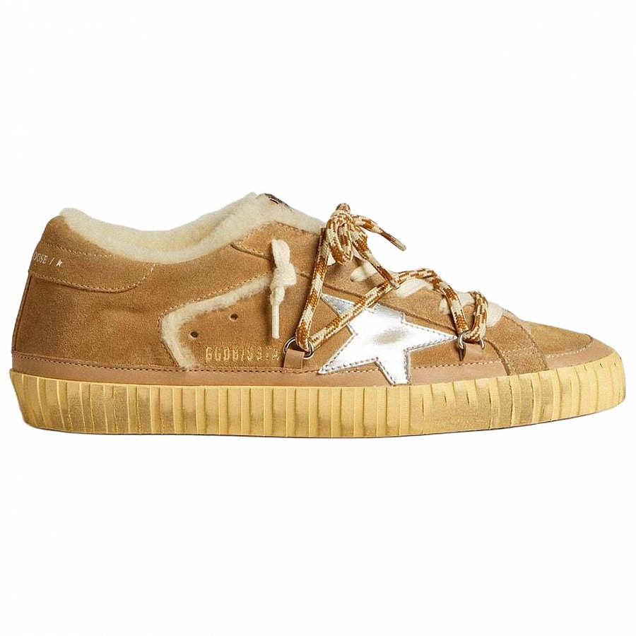 Golden Goose Super Star Low Top Skateboard Shoes Women's Beige купить в интернет-магазине Yoocart с быстрой доставкой по России.