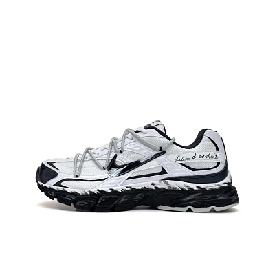Nike Initiator Abrasion Resistant Low top Casual City Commute Running Shoes Men's Black White