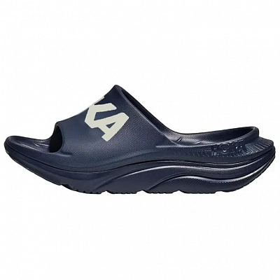 HOKA ONE ONE Ora Athletic Slide Varsity Navy White