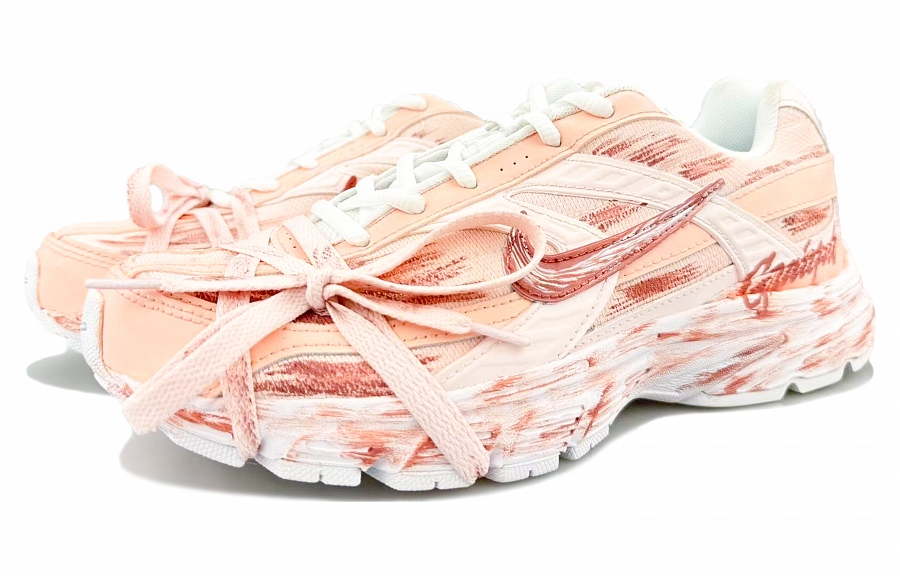 Nike Initiator Cushioning Abrasion Resistant Breathable Low top Running Shoes Unisex Pink купить в интернет-магазине Yoocart с быстрой доставкой по России.
