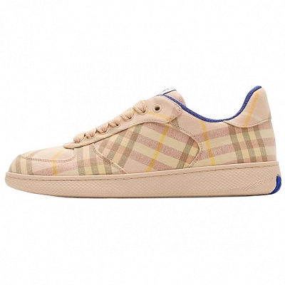 Burberry Terrace Low Top Skateboard Shoes Women's Brown
