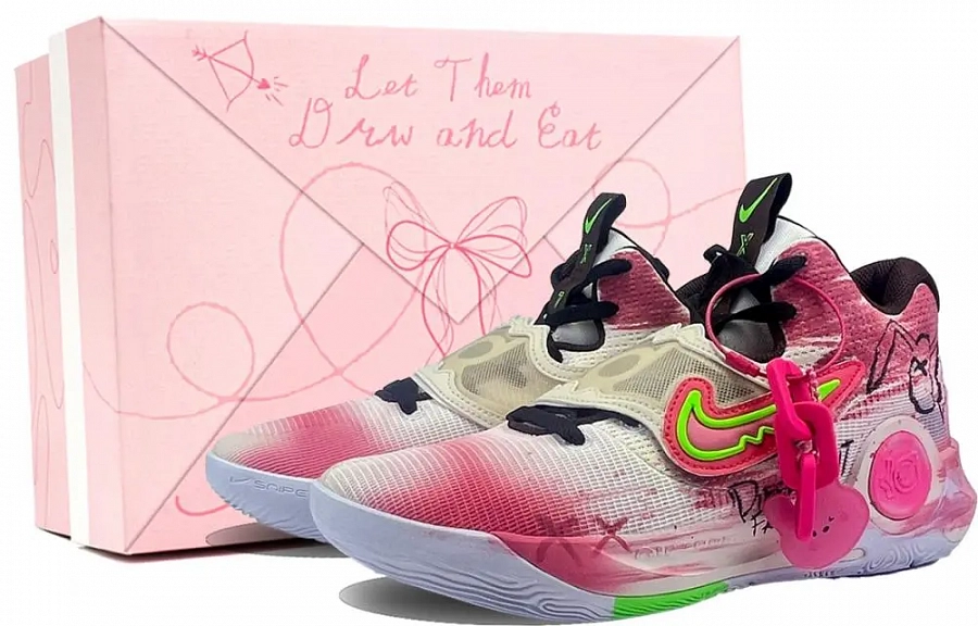 Nike KD Trey 5 IX Basketball Shoes Unisex Low top Pink купить в интернет-магазине Yoocart с быстрой доставкой по России.