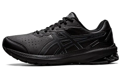 Asics GT 1000 Leather 2 Low top Running Shoes Men's Extreme Night Black