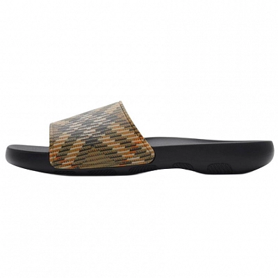 Burberry Slide Slippers Men's Umber