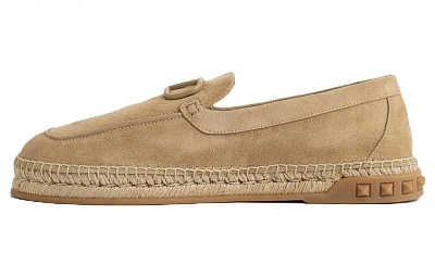 Valentino Garavani Leisure Flows Suede Espadrilles