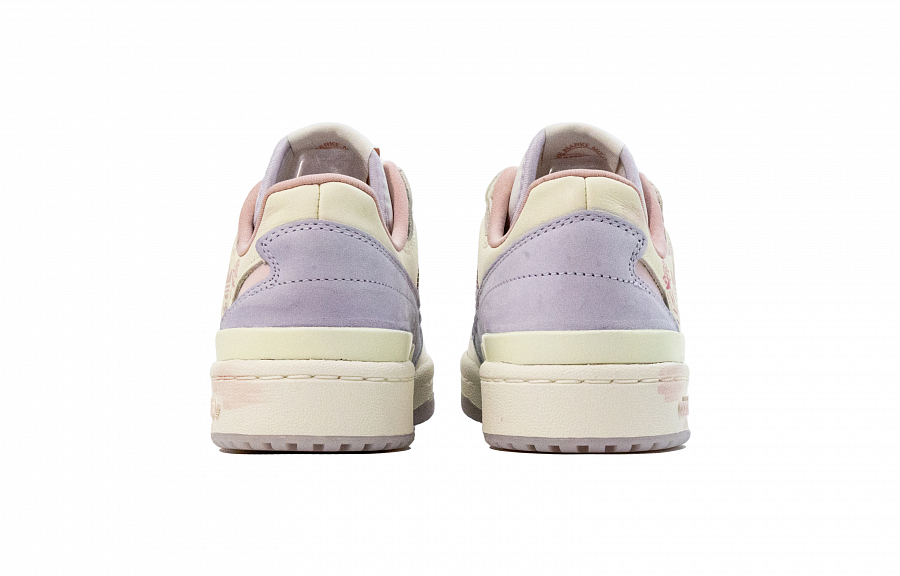 Adidas Originals FORUM Extreme Footwear, Frost Rose Cushioning Low top Skateboard Shoes Women's Beige Pink Purple купить в интернет-магазине Yoocart с быстрой доставкой по России.