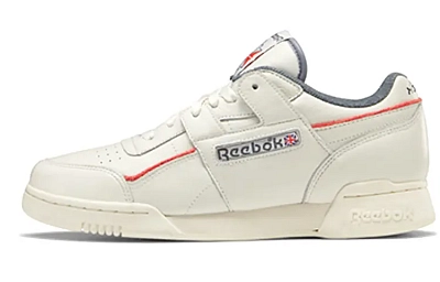 Reebok Workout Plus White Skate Shoes