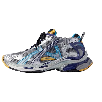 Balenciaga Runner Grey Blue Orange Aqua