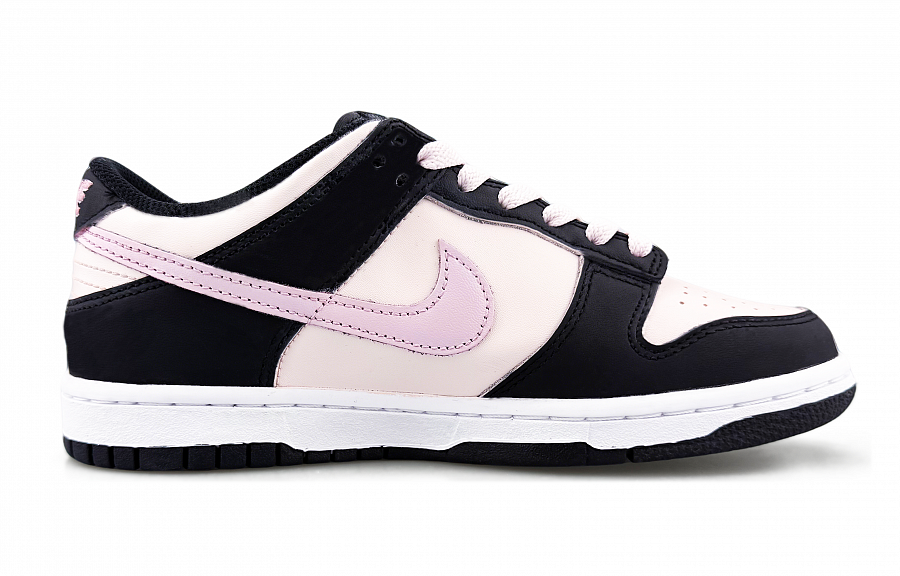 Nike Dunk Abrasion Resistant Low top Skateboard Shoes Women's Black Pink купить в интернет-магазине Yoocart с быстрой доставкой по России.