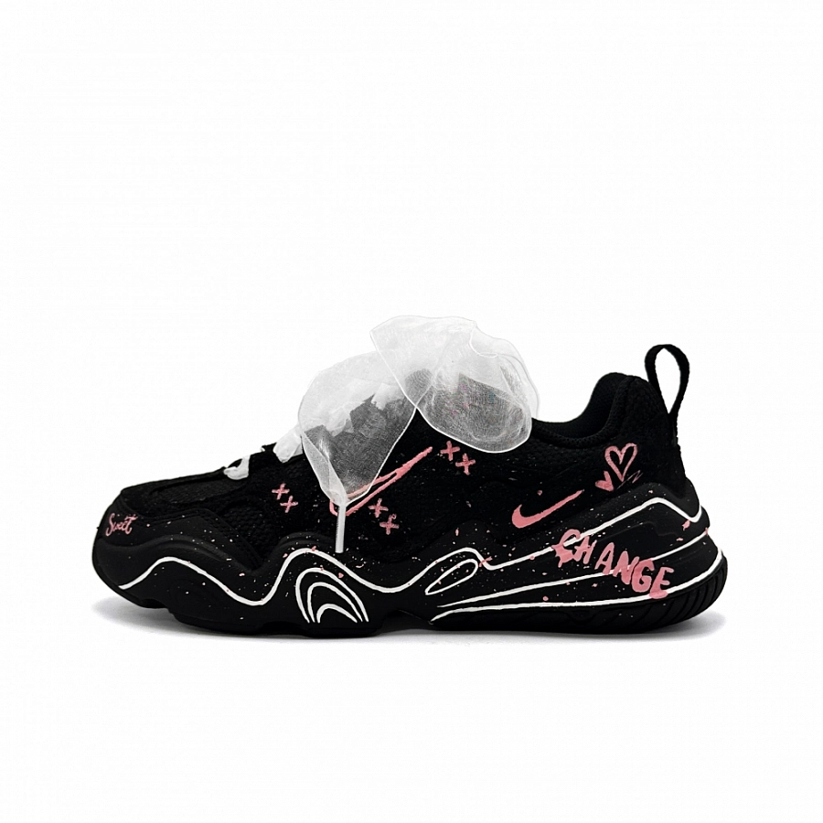 Nike Tech Hera Ink Sweetheart Low top Casual Shoes Women's Black Pink White купить в интернет-магазине Yoocart с быстрой доставкой по России.