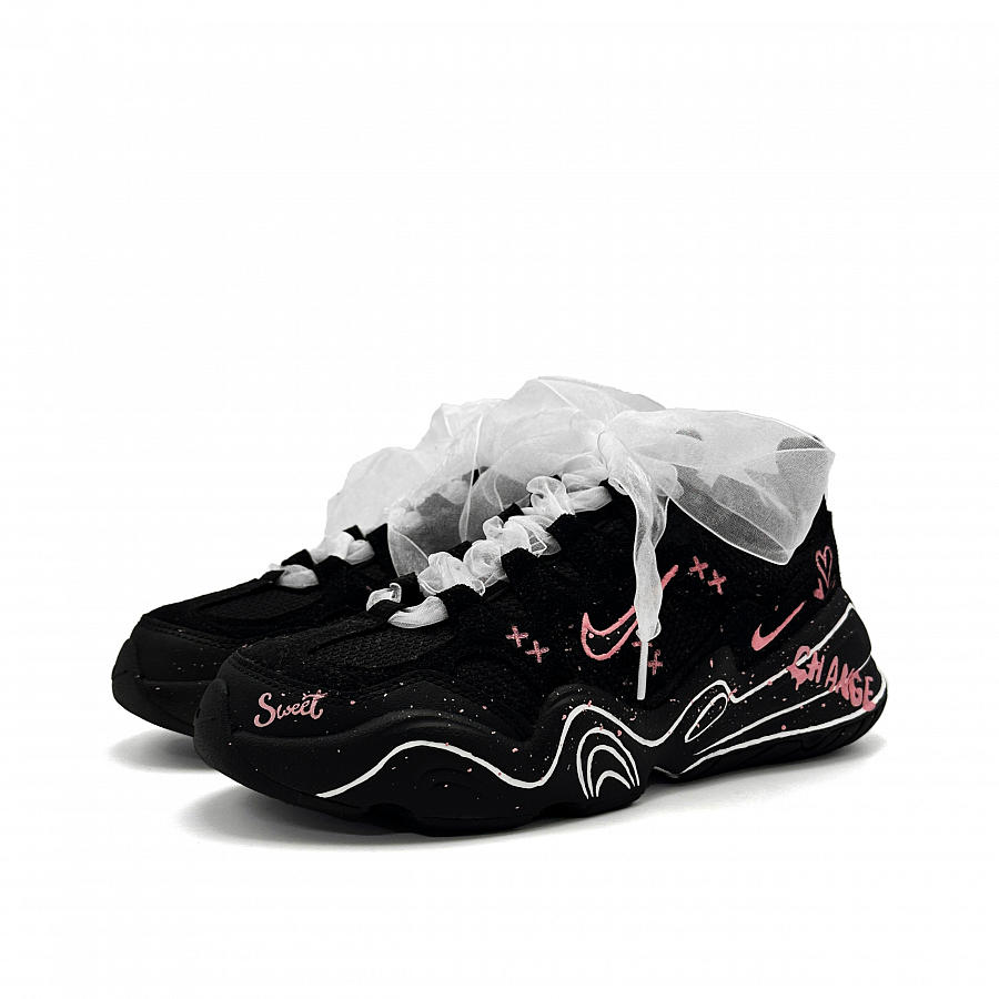 Nike Tech Hera Ink Sweetheart Low top Casual Shoes Women's Black Pink White купить в интернет-магазине Yoocart с быстрой доставкой по России.