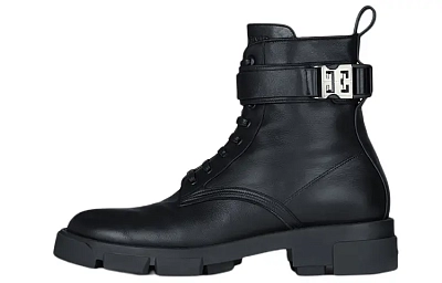 Givenchy Terra Leather Ankle Boots