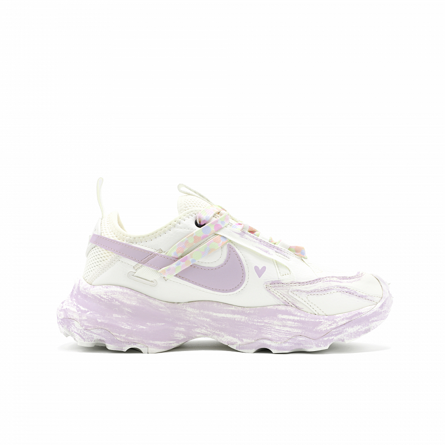 Nike TC 7900 Abrasion Resistant Height Increasing Low top Casual Shoes Women's White Purple купить в интернет-магазине Yoocart с быстрой доставкой по России.