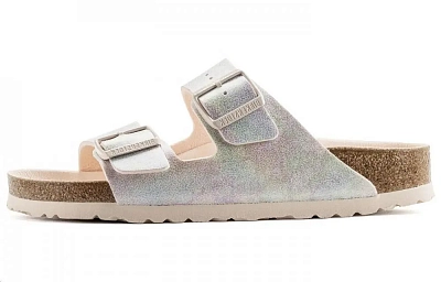 Birkenstock Arizona Vegan EVA Slide Slippers Women's Light Rose