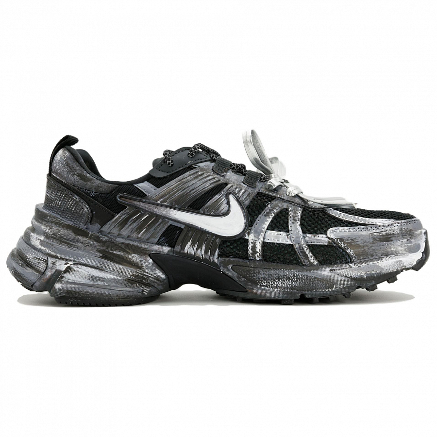 Nike V2K Run Abrasion Resistant Low top Casual Training City Commute Running Shoes Men's Black купить в интернет-магазине Yoocart с быстрой доставкой по России.