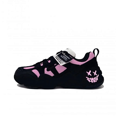 Nike Tech Hera Phantom Pink MH Project Abrasion Resistant Low top Casual Shoes Unisex Black Pink