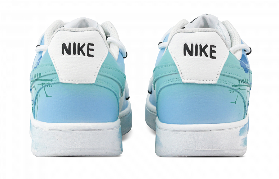 Nike Court Vision 1 Future Abrasion Resistant Low top Skateboard Shoes Men's Green White купить в интернет-магазине Yoocart с быстрой доставкой по России.