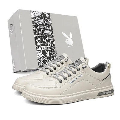 Playboy Playboy Non-slip Wear-resistant Shock Absorption Low-Top Skateboard Shoes Men's