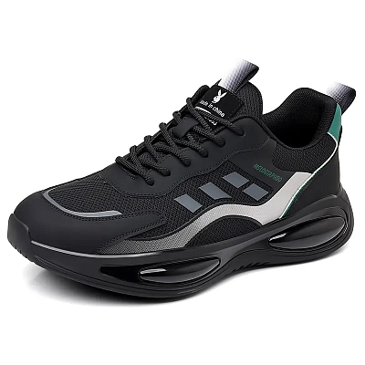 Playboy Slip Resistant Low Top Casual Shoes Men's Black