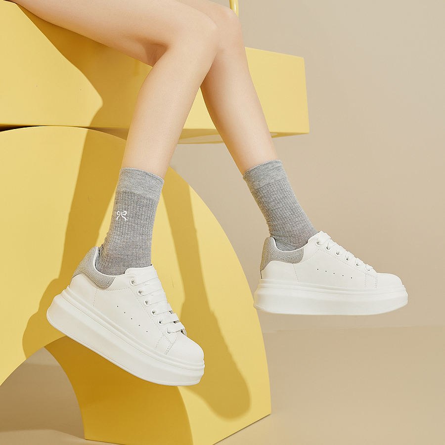 EBLAN Low-Top Skateboard Shoes Women's Gray купить в интернет-магазине Yoocart с быстрой доставкой по России.