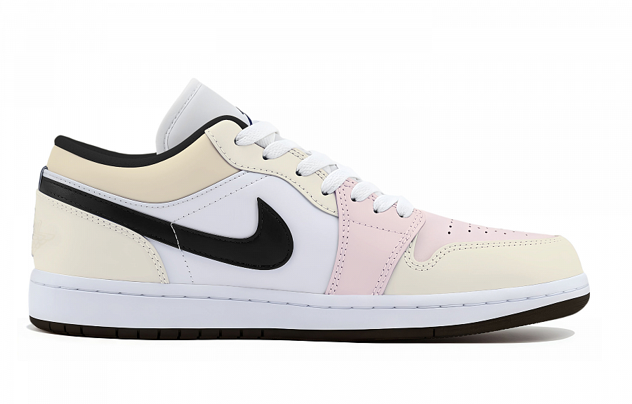 Jordan Air Jordan 1 Soft Love Cushioning Low top Vintage Basketball Shoes Unisex Yellow Pink купить в интернет-магазине Yoocart с быстрой доставкой по России.