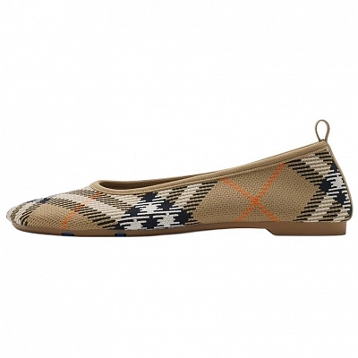 Burberry Casual Single Shoes Women's Umber