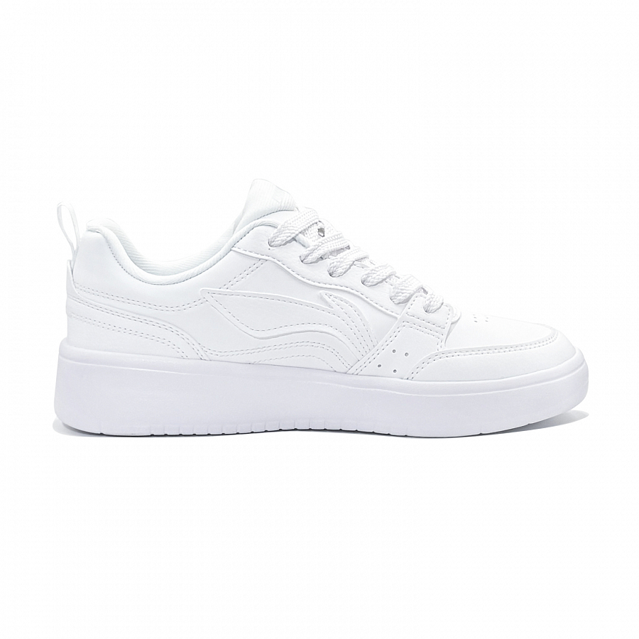LiNing Acer Truncatum Abrasion Resistant Height Increasing Low top Skateboard Shoes Women's White Blue купить в интернет-магазине Yoocart с быстрой доставкой по России.