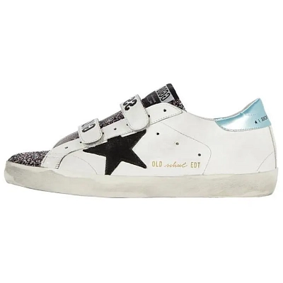 Golden Goose Old School Low-Top Skateboard Shoes Women's White
