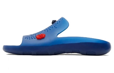 Burberry Quick Dry Slide Slippers Women's Blue