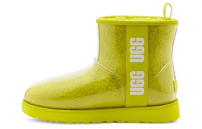 UGG Classic Clear Mini Thermal Slip Resistant Snow Boots Women's Sulfur