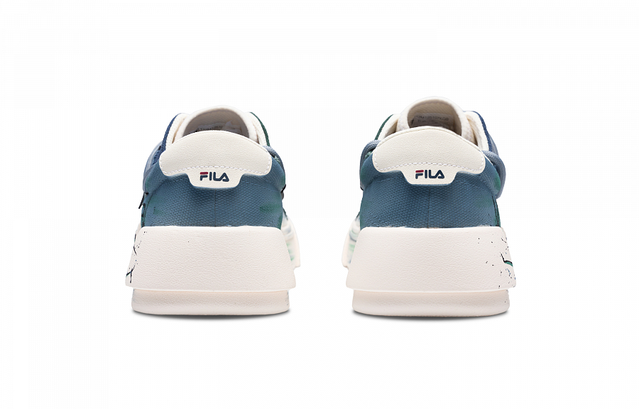 FILA FUSION POP Skateboard Shoes Men's Low top Blue/Green купить в интернет-магазине Yoocart с быстрой доставкой по России.