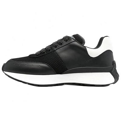 Alexander McQueen Panelled Chunky Lace Up Sneakers