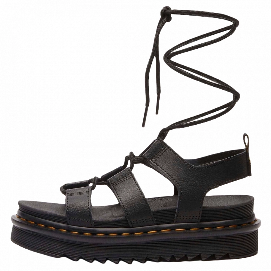 Dr. Martens Nartilla Athena Leather Gladiator Sandals Black Women's купить в интернет-магазине Yoocart с быстрой доставкой по России.