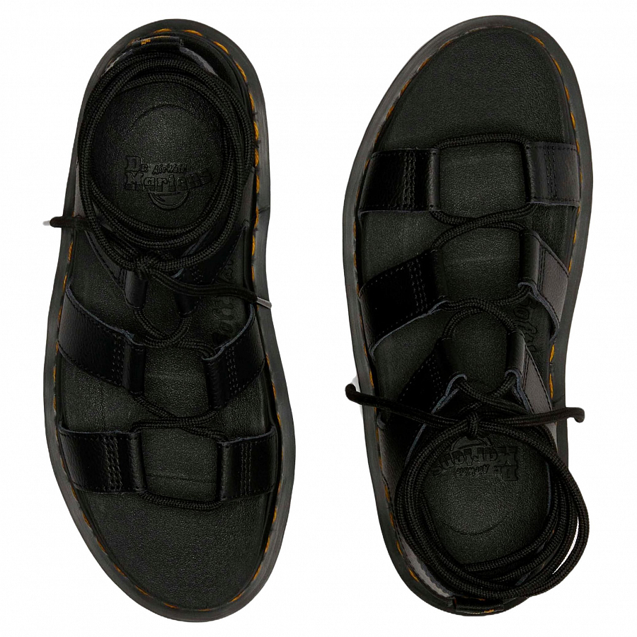Dr. Martens Nartilla Athena Leather Gladiator Sandals Black Women's купить в интернет-магазине Yoocart с быстрой доставкой по России.