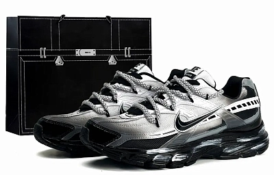 Nike Initiator Abrasion Resistant Support Low top Casual City Commute Running Shoes Unisex Black White