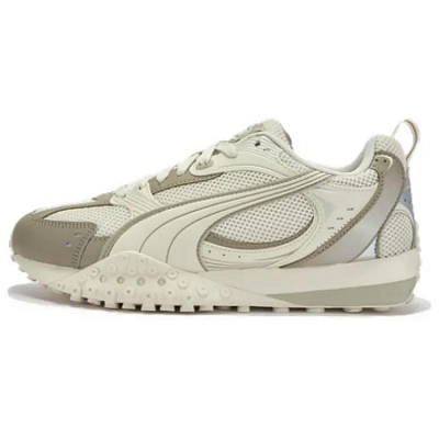 PUMA Blktop Rider Low Top Casual Shoes Unisex White Coffee