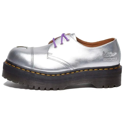 Dr. Martens MadeMe X Women's 1461 Platform 'Silver'