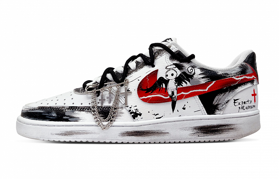 Nike Court Vision Impact Resistance And Abrasion Resistant Low top Skateboard Shoes Unisex купить в интернет-магазине Yoocart с быстрой доставкой по России.