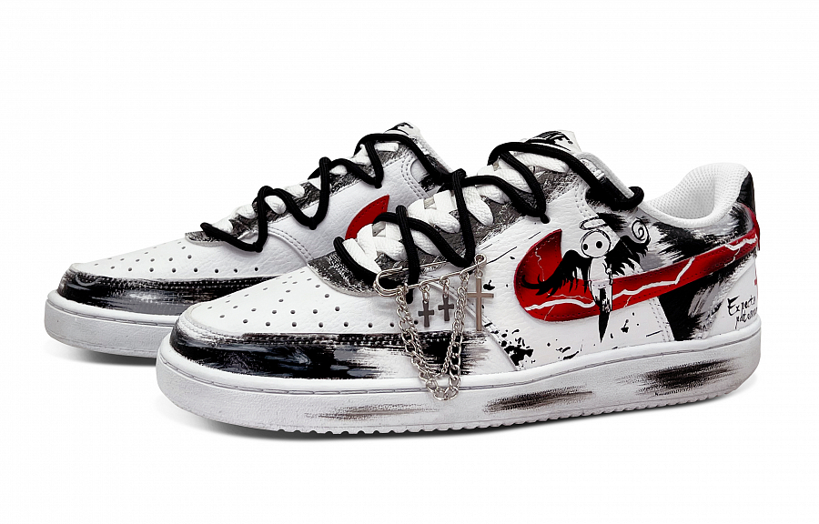 Nike Court Vision Impact Resistance And Abrasion Resistant Low top Skateboard Shoes Unisex купить в интернет-магазине Yoocart с быстрой доставкой по России.