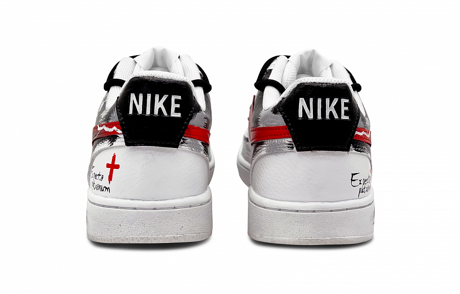 Nike Court Vision Impact Resistance And Abrasion Resistant Low top Skateboard Shoes Unisex купить в интернет-магазине Yoocart с быстрой доставкой по России.