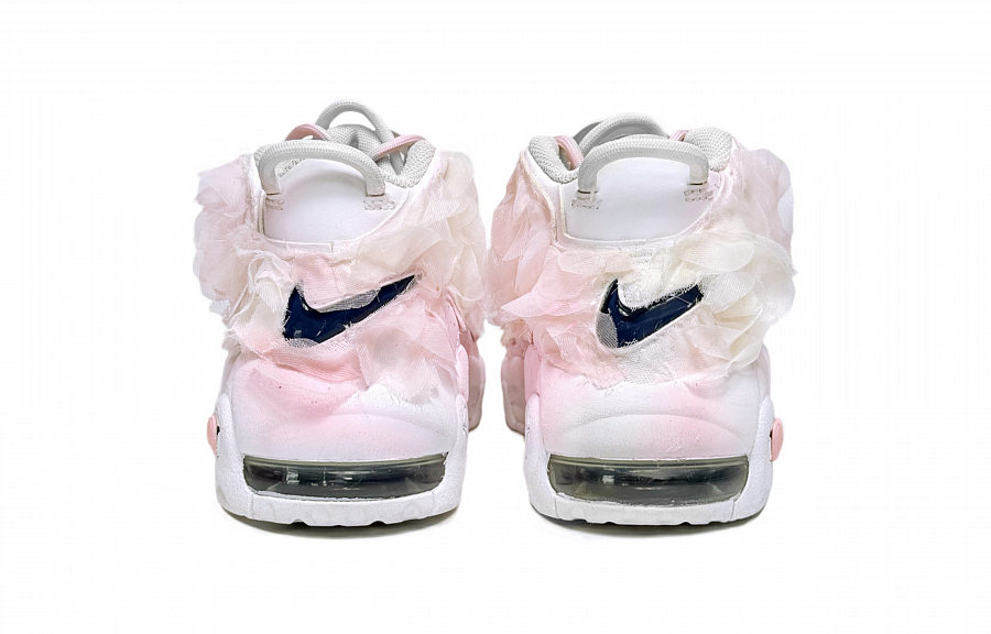 Nike Air More Uptempo Pure White Bridal, Lolita Shock Absorbers Mid Top Basketball Shoes Women's White Pink купить в интернет-магазине Yoocart с быстрой доставкой по России.