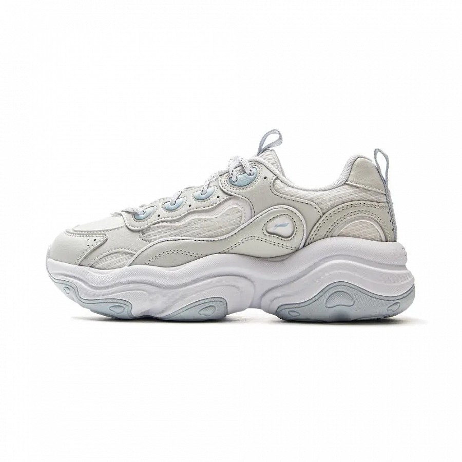 LINING Honey Chunky Sneakers Women's Low top Light Lime / Standard White купить в интернет-магазине Yoocart с быстрой доставкой по России.