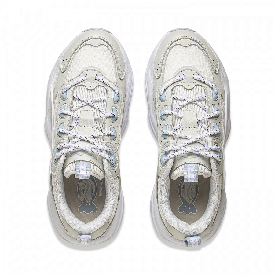 LINING Honey Chunky Sneakers Women's Low top Light Lime / Standard White купить в интернет-магазине Yoocart с быстрой доставкой по России.