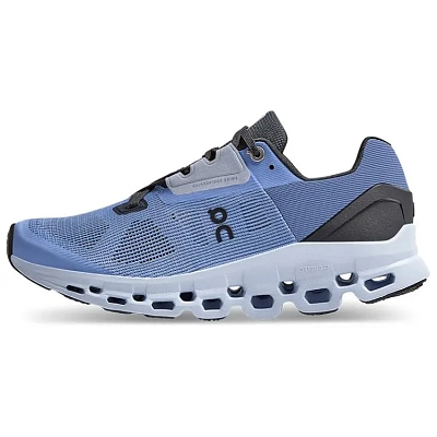 On Running Cloudstratus Marina Blue Magnet Grey Women's