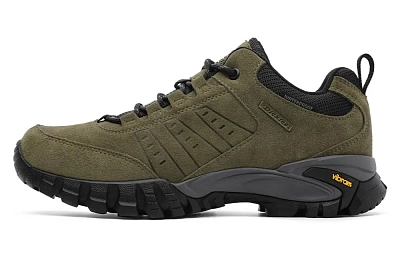 Dickies Cushioning Wear-Resistant Low-Top Hiking Shoes Men's Army Green