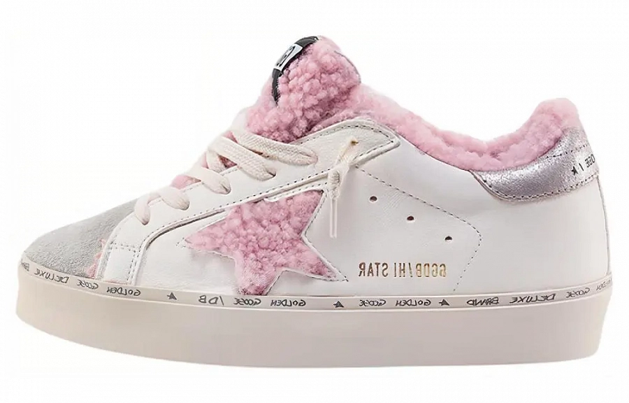 Golden Goose Low Top Stylish Skateboarding Shoes Women's White Pink купить в интернет-магазине Yoocart с быстрой доставкой по России.