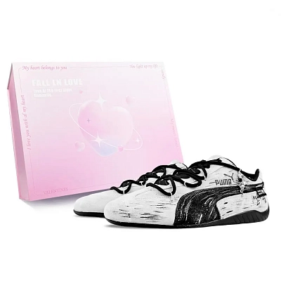 PUMA Speedcat Collection Low top Casual Shoes Unisex White Black