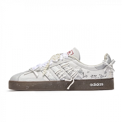 Adidas Neo VL Court 2.0 Skateboard Shoes Unisex Low top White/Brown