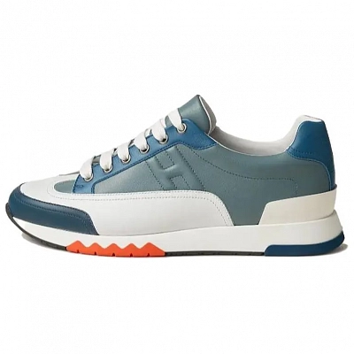 HERMES Trail Low top Casual Shoes Men's Dark Cyan