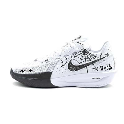 Nike Air Zoom G.T. Cut 3 Basketball Shoes Unisex Low top Black White